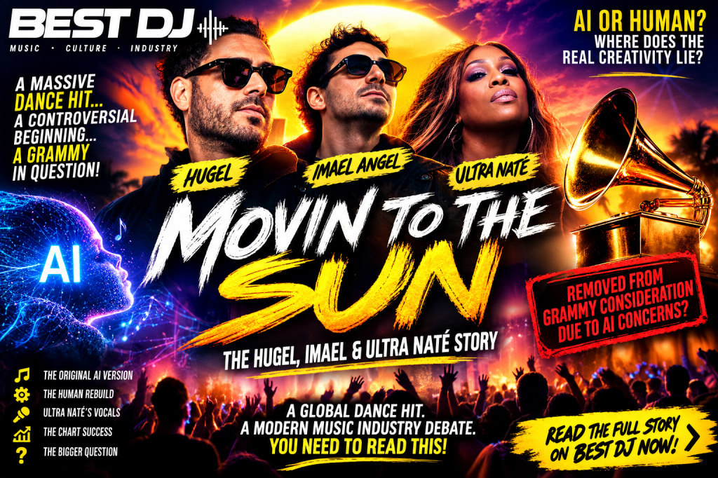 HUGEL, AI & THE GRAMMY QUESTION: WHO REALLY CREATED “MOVIN’ TO THE&nbsp;SUN”?